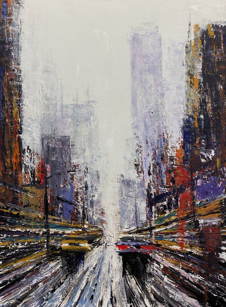 METROPOLITAN RUSH 40"x30"