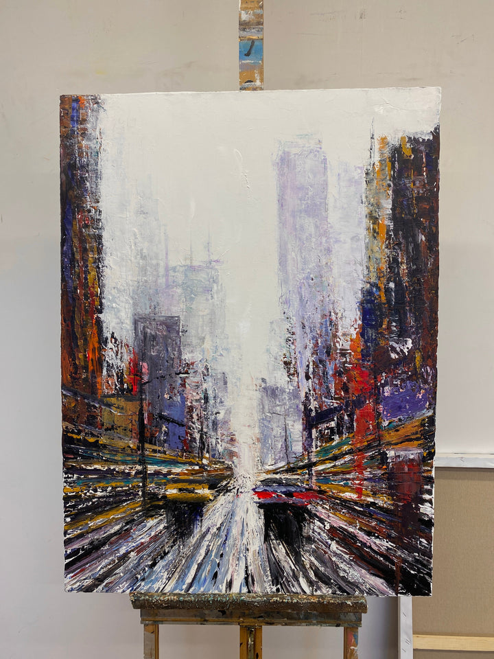 METROPOLITAN RUSH 40"x30"