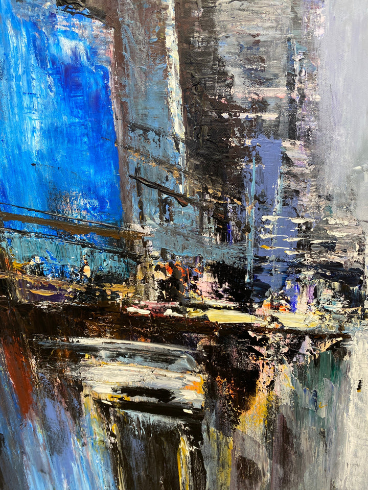 MIDNIGHT METROPOLIS 40"x40"