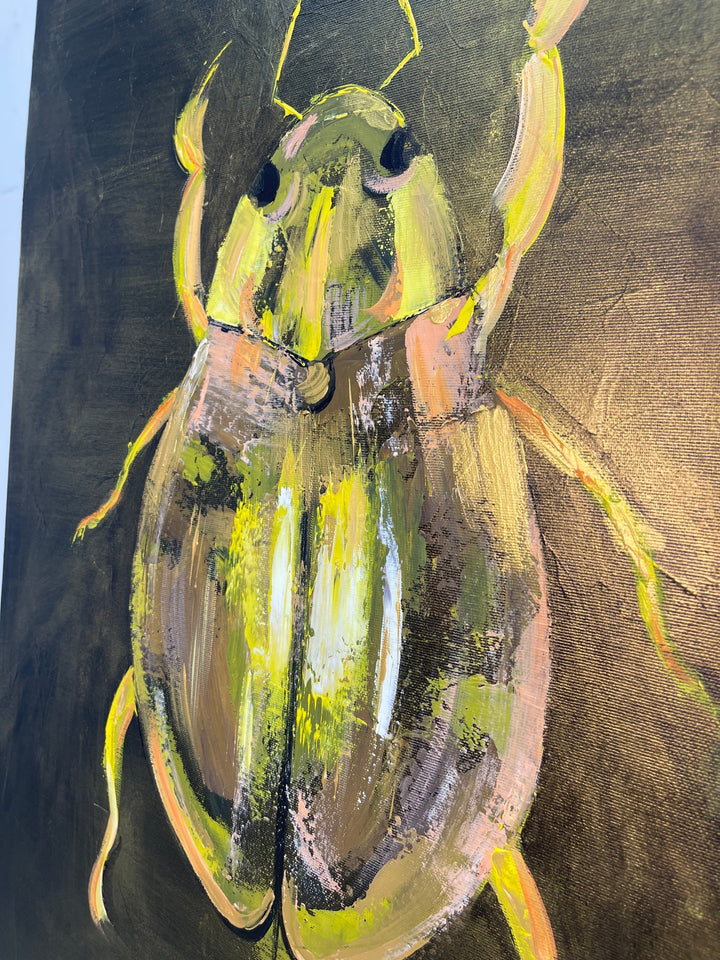 GOLDEN SCARAB 27.5"x19.7"