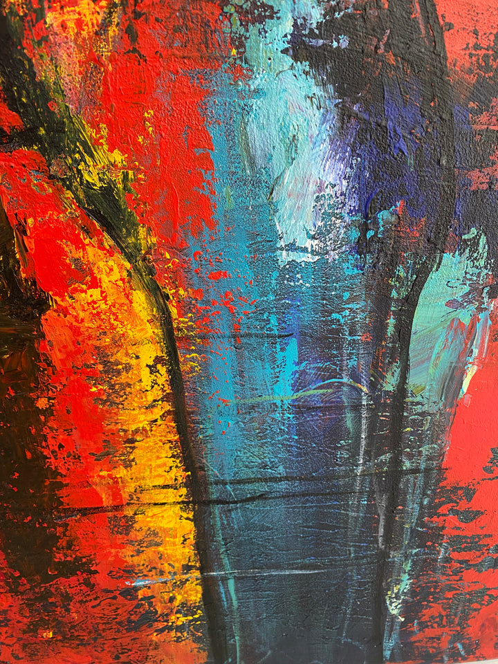 SPECTRUM OF FIGURES 46"x46"