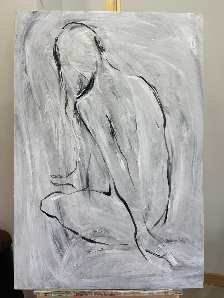 CONTEMPLATIVE SILENSE 43.3"x29.5"