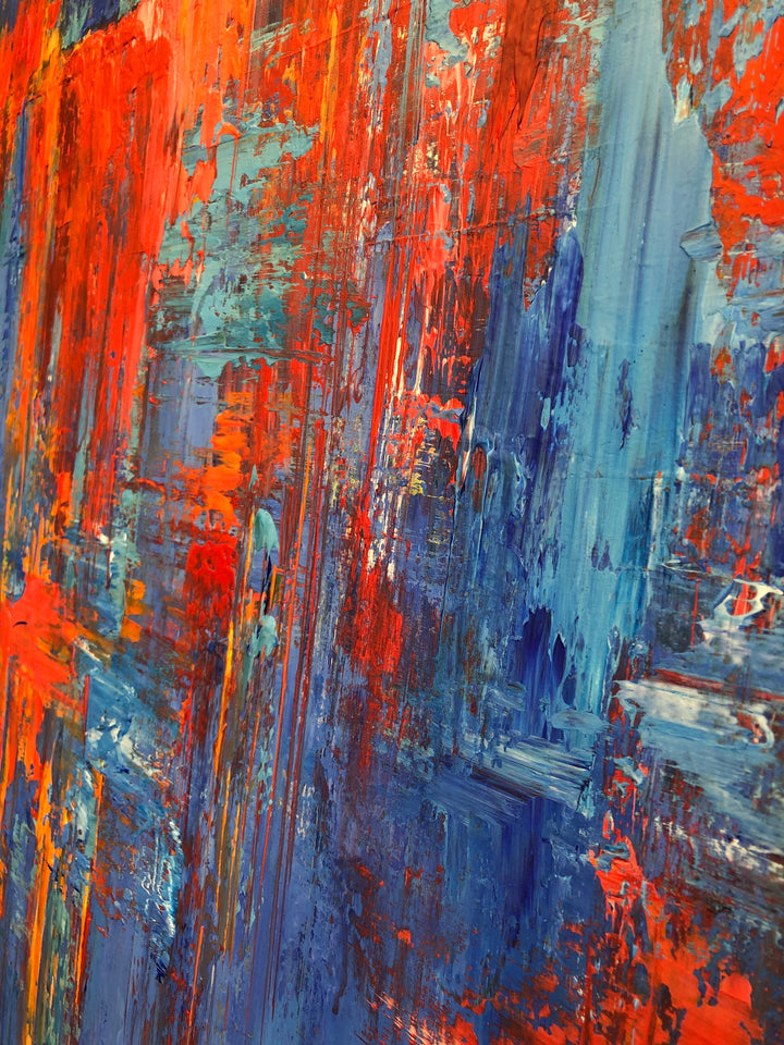 BLUE BLAZE 40"x54"