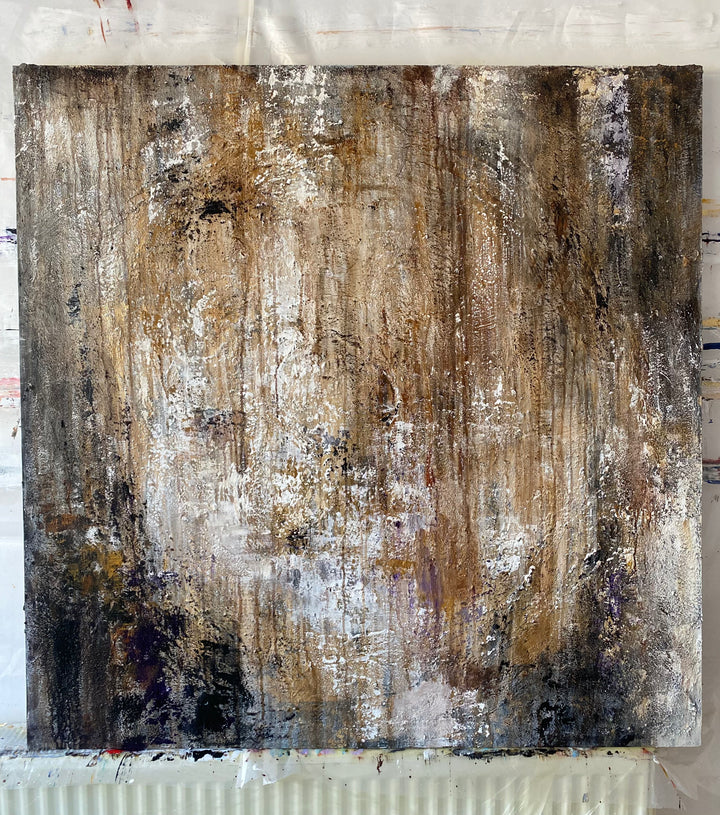 GLIDED LAYERS 46"x46"