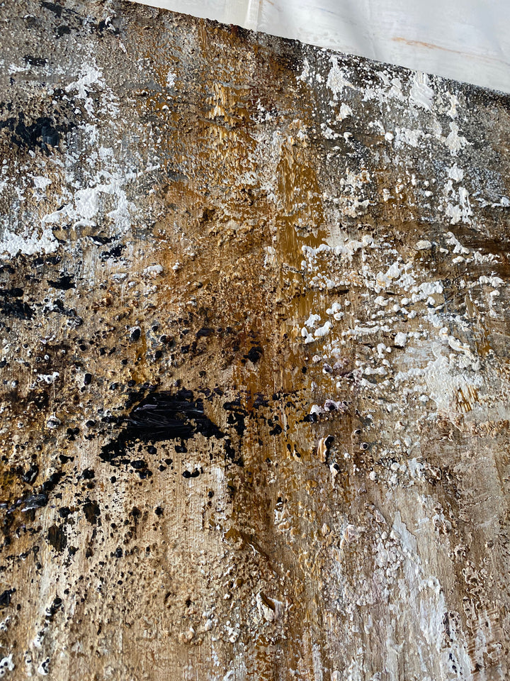 GLIDED LAYERS 46"x46"