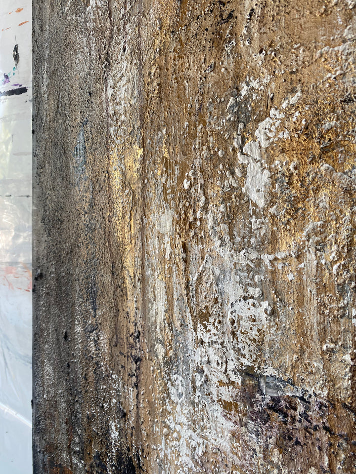 GLIDED LAYERS 46"x46"