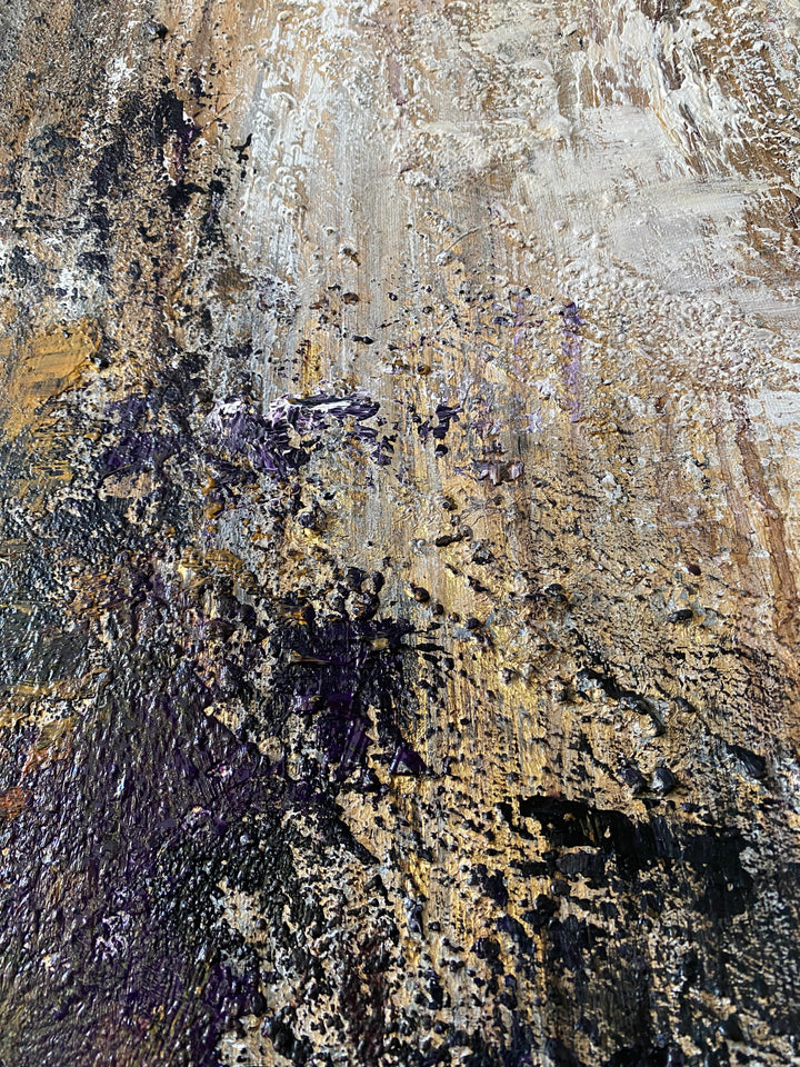 GLIDED LAYERS 46"x46"