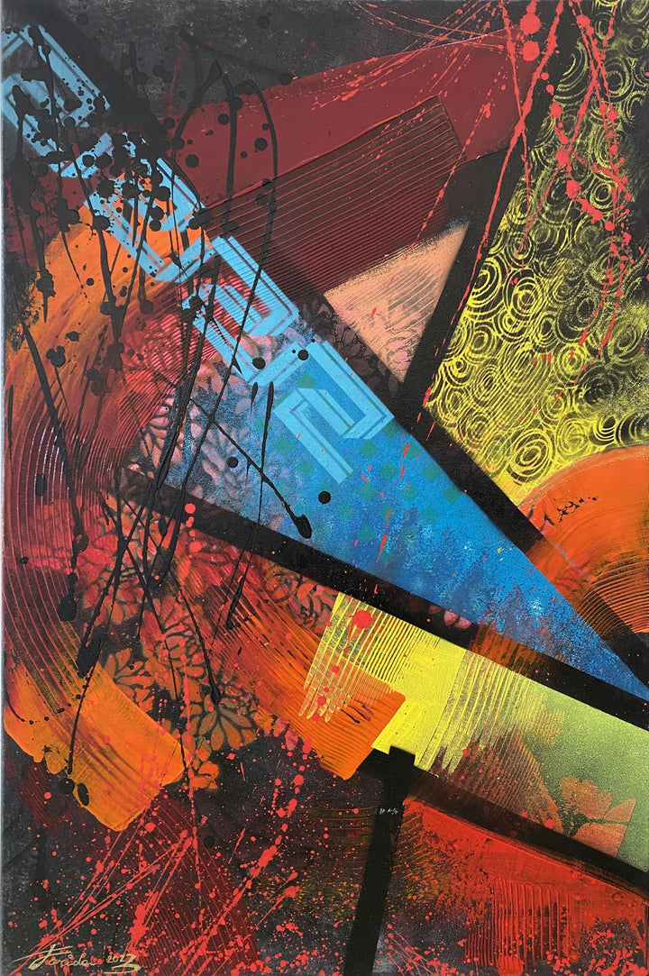 COLOR EXPLOSION 36"x24"