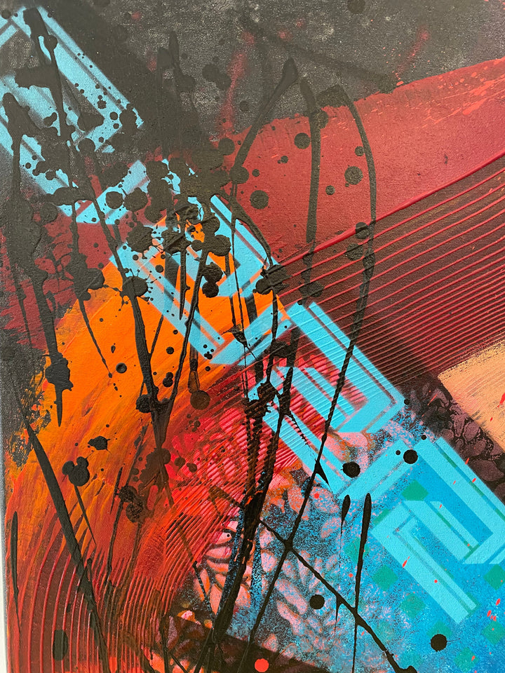 COLOR EXPLOSION 36"x24"