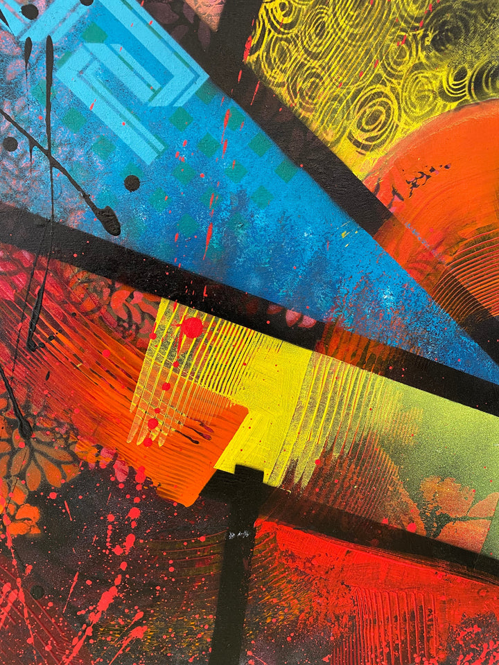 COLOR EXPLOSION 36"x24"
