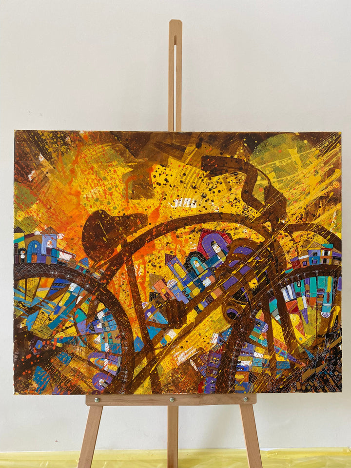 CITY VORTEX 31.5"x39.4"