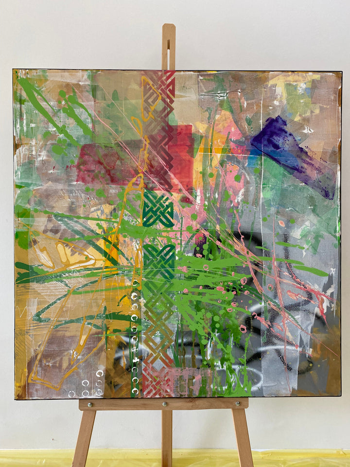 NATURE'S PALIMPSEST 39.4"x39.4"