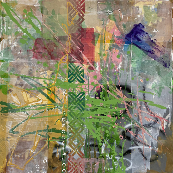 NATURE'S PALIMPSEST 39.4"x39.4"