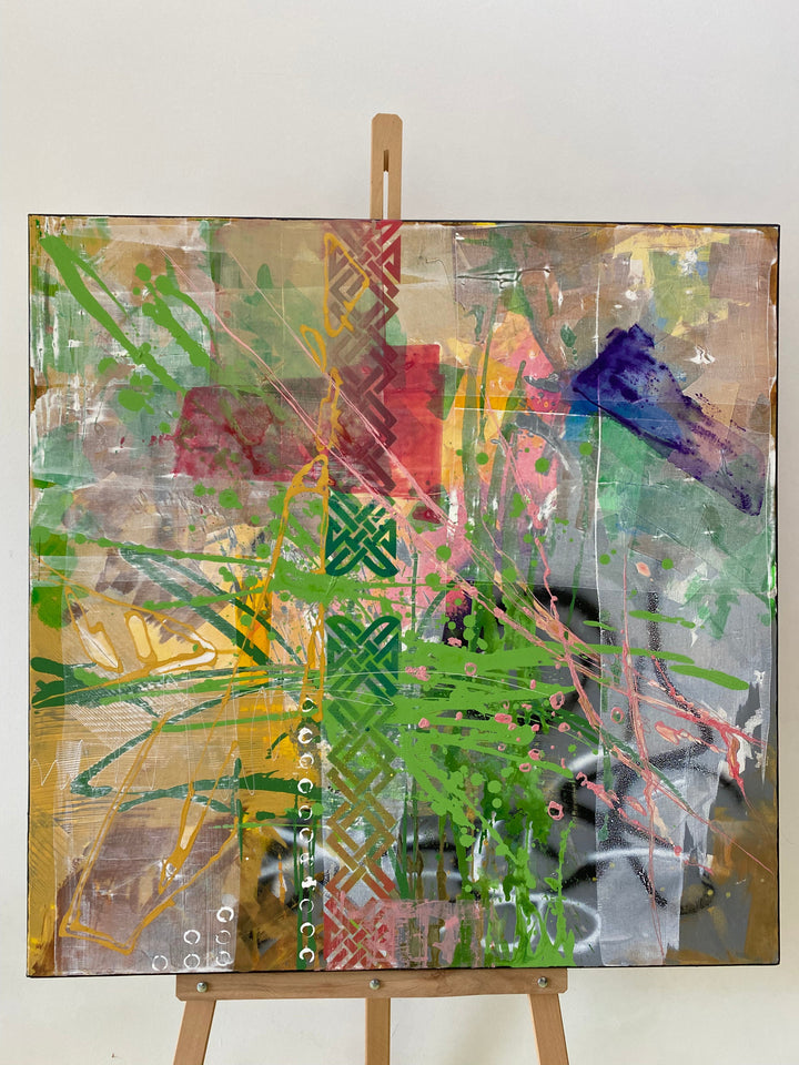 NATURE'S PALIMPSEST 39.4"x39.4"