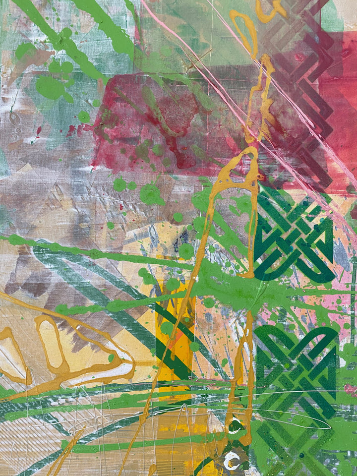 NATURE'S PALIMPSEST 39.4"x39.4"