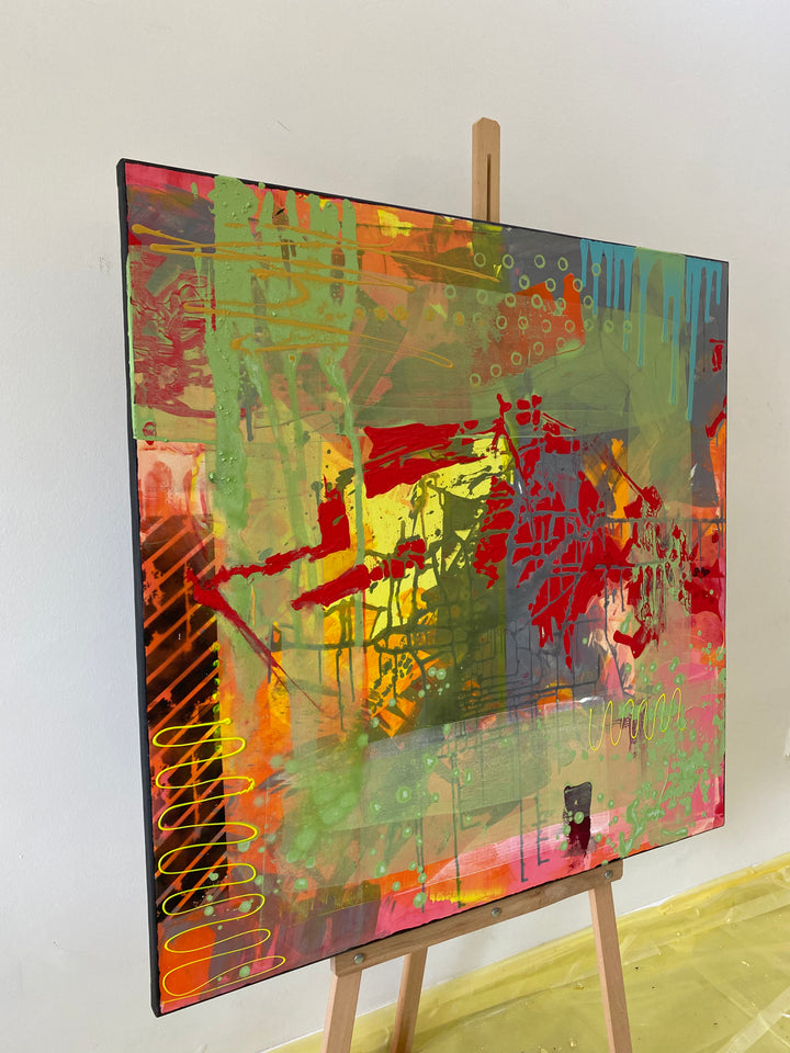 VIBRANT DISARRAY 39.4"x39.4"