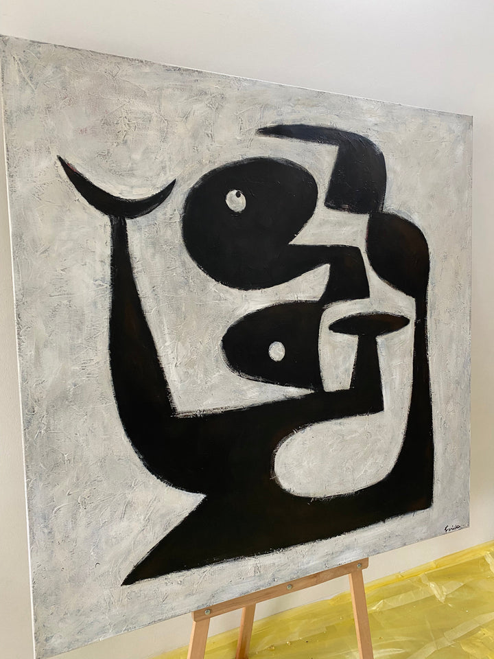 MONOCHROME MUSINGS 50"x50"