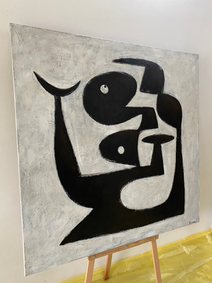 MONOCHROME MUSINGS 50"x50"