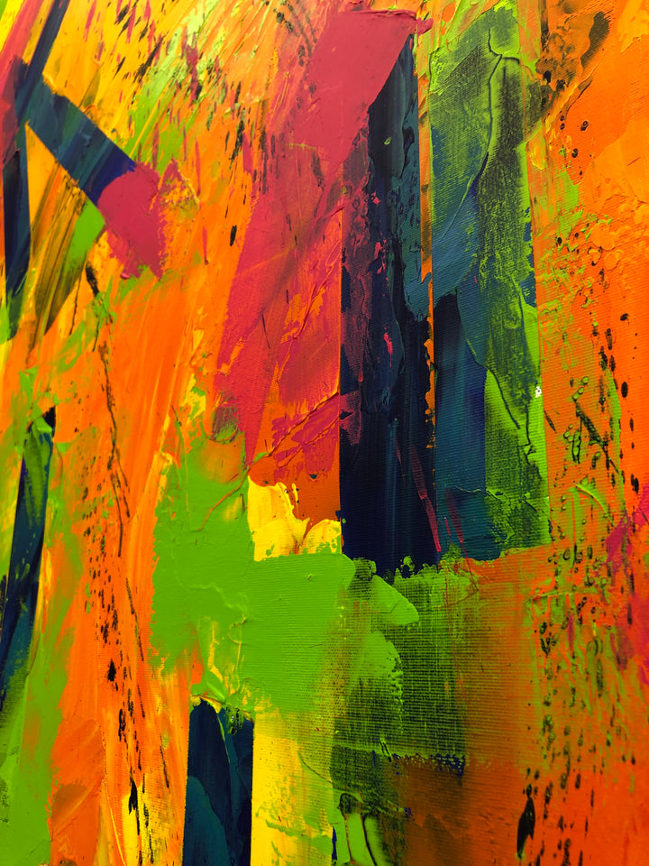 BURST OF SPRING 54"x40"