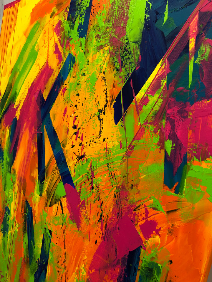 BURST OF SPRING 54"x40"