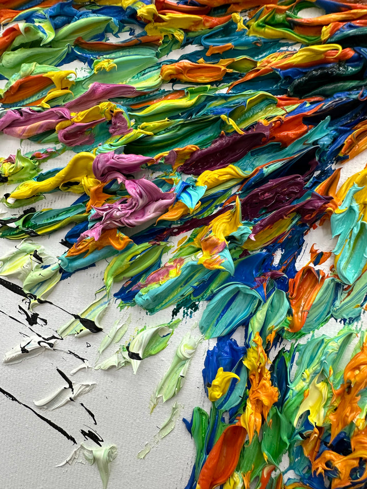 SPRING HUMMINGBIRD 20"x28"