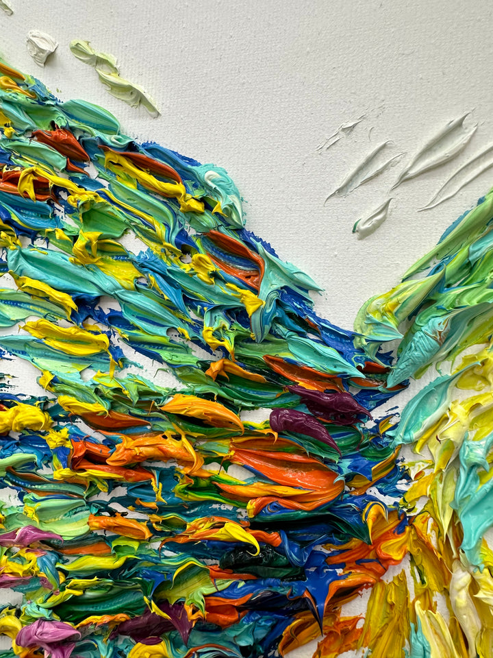 SPRING HUMMINGBIRD 20"x28"