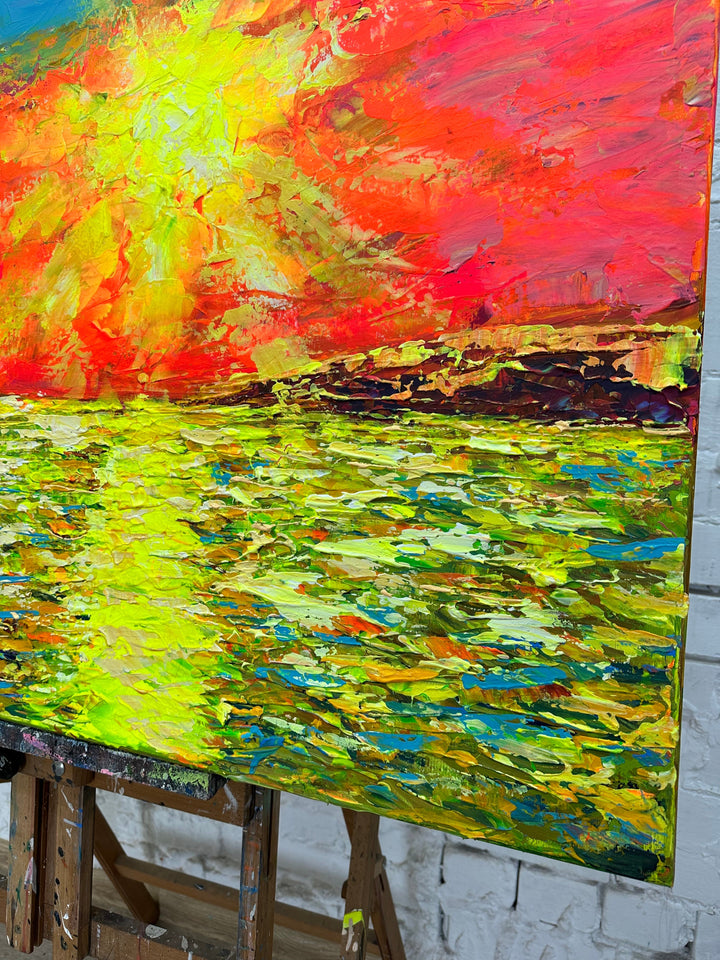 SUNSET SAIL 30"x46"