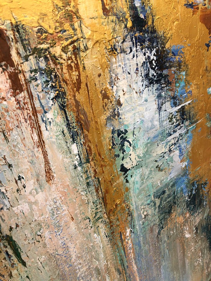 SUN OVER THE RIVER 60"x46"