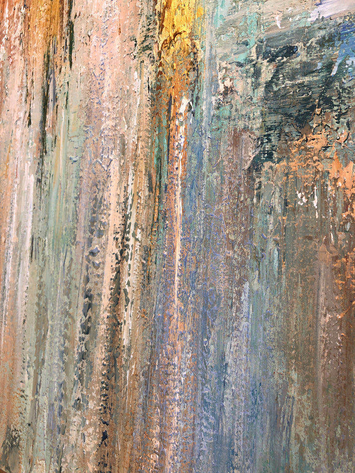 SUN OVER THE RIVER 60"x46"