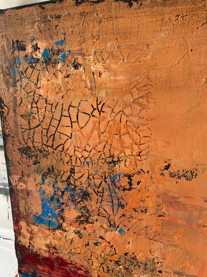 SUNSET LAYERS 32"x32"