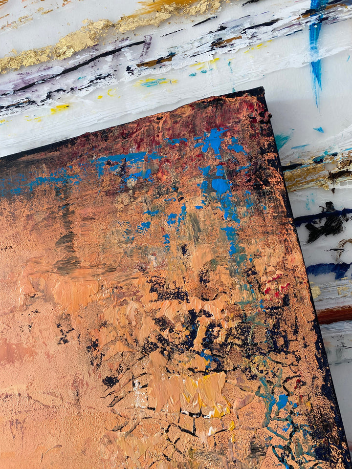 SUNSET LAYERS 32"x32"