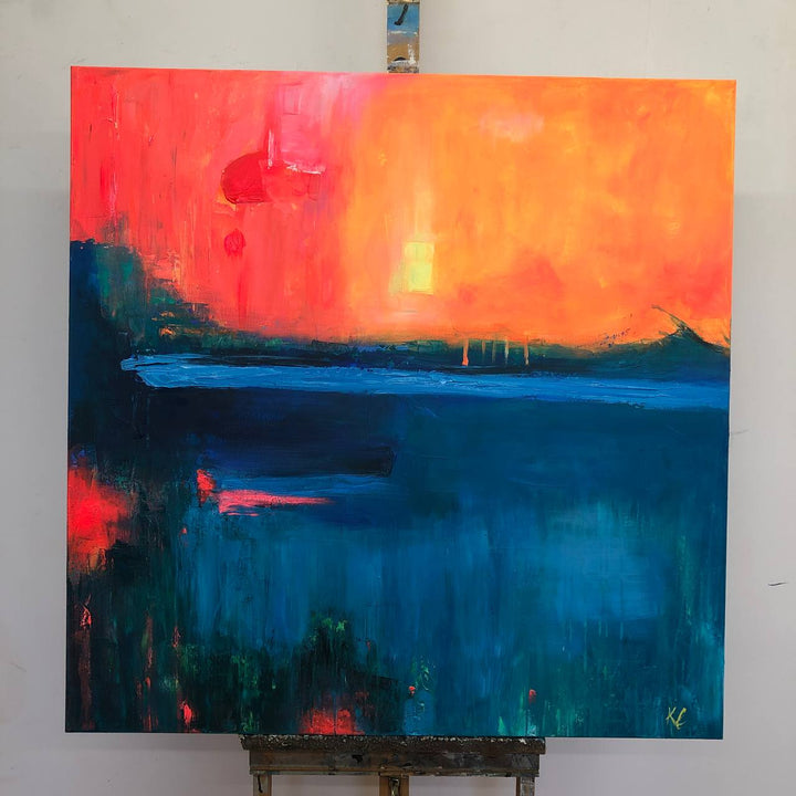 COASTAL SERENITY 40"x40"