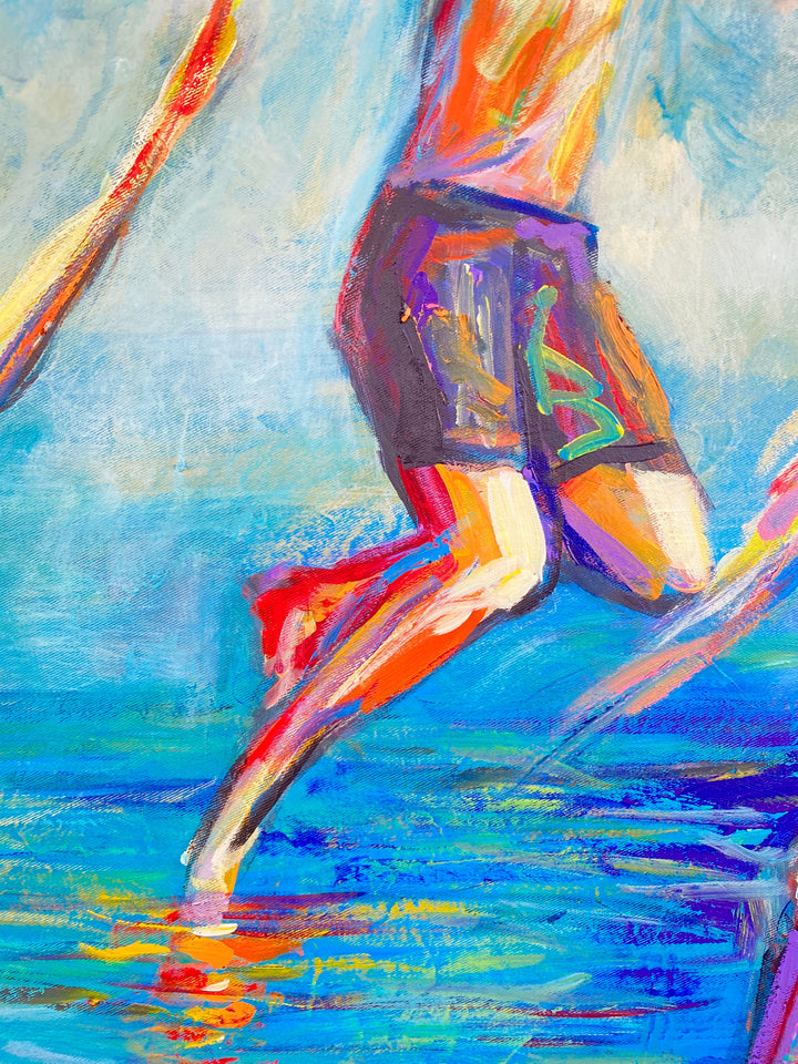 CHASING SUMMER 40"x40"