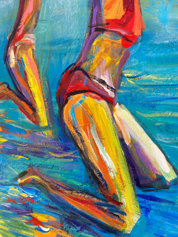 CHASING SUMMER 40"x40"