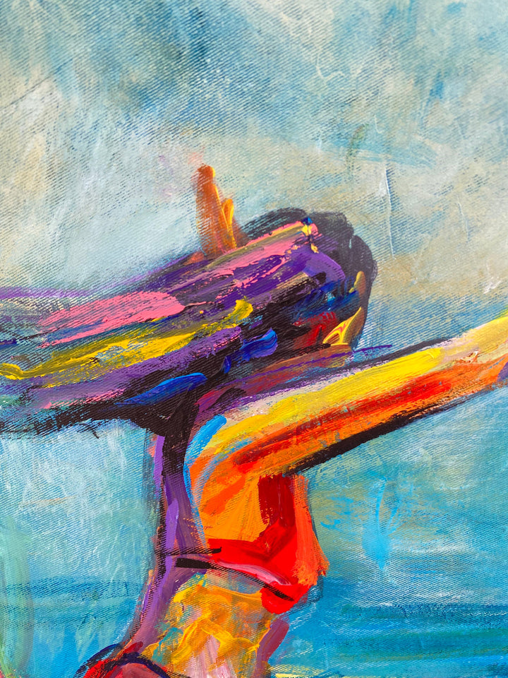 CHASING SUMMER 40"x40"