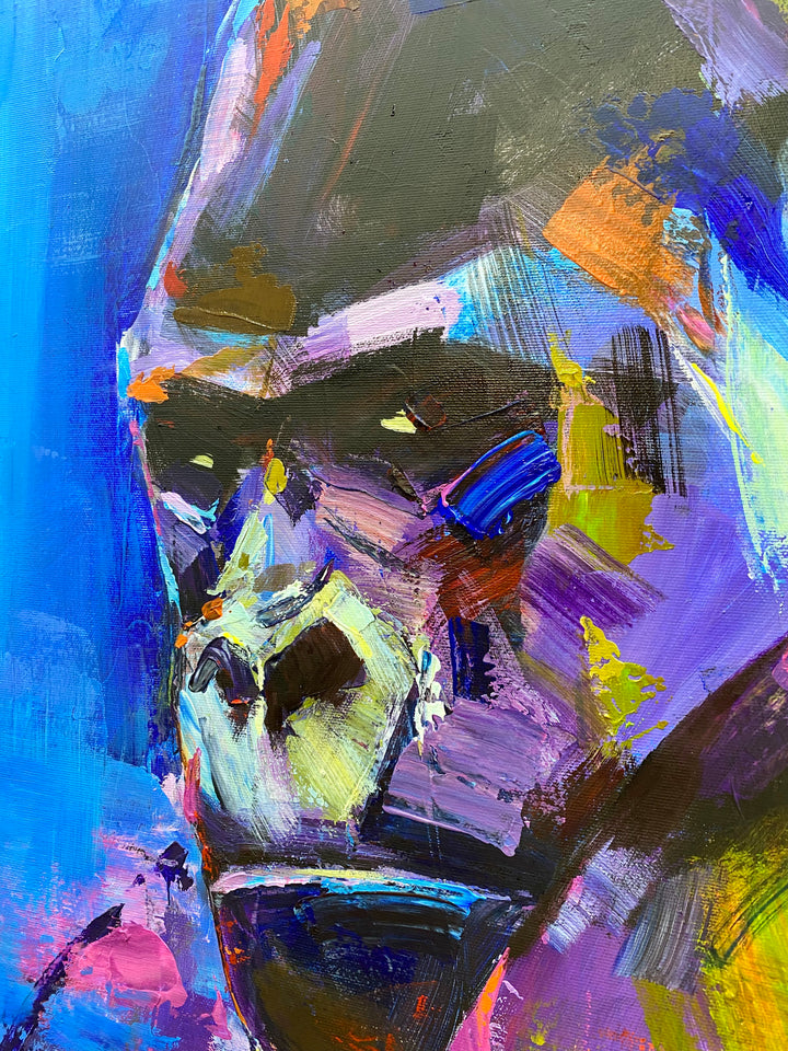 MAJESTIC GORILLA 46"x30"