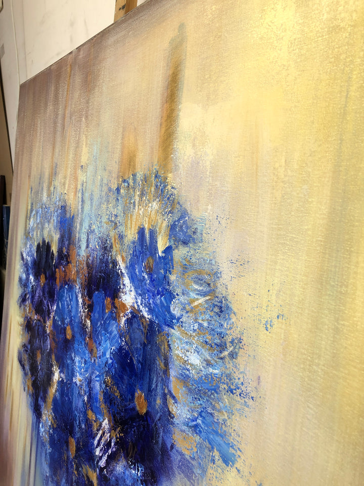 FLOWER HEART 50"x50"