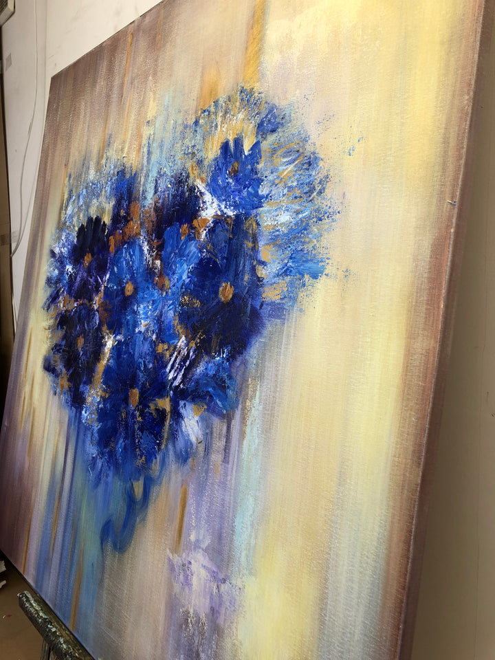 FLOWER HEART 50"x50"