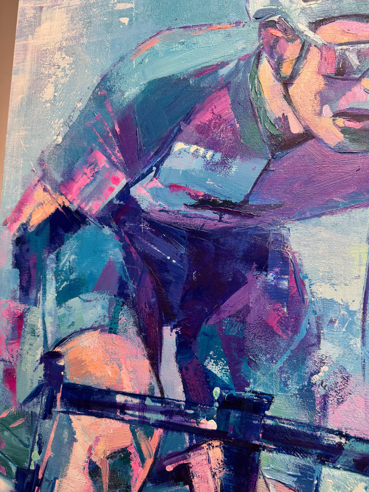 PURSUIT OF SPEED 40"x30"