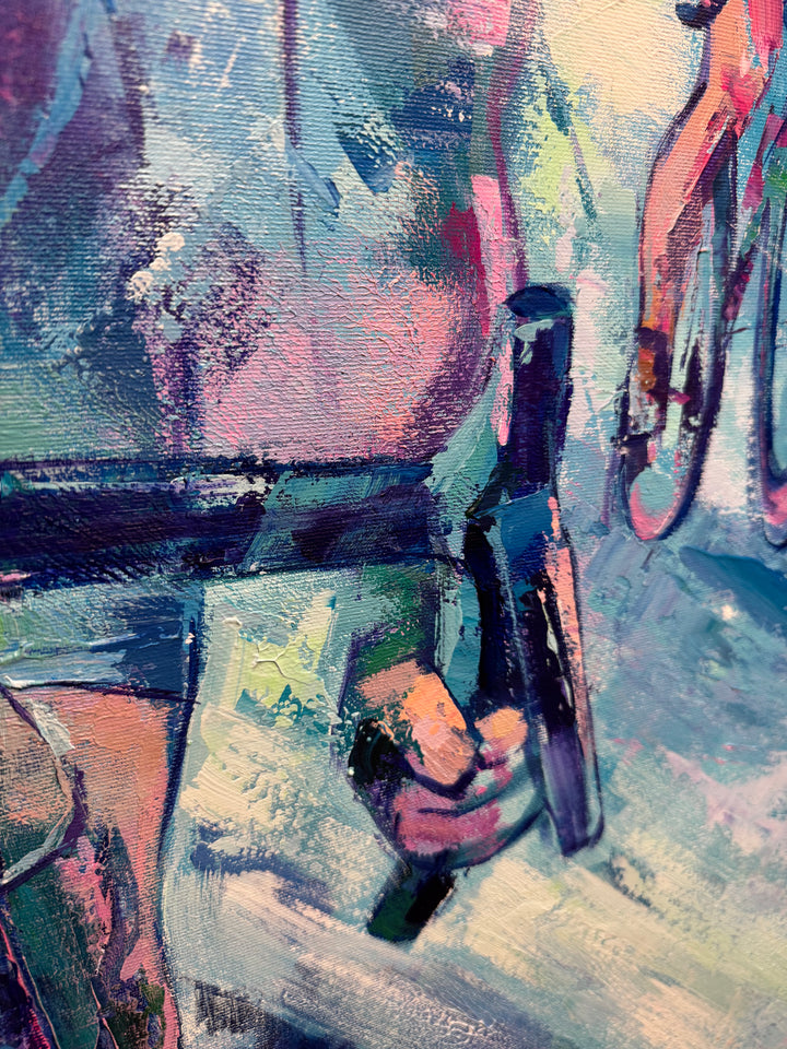 PURSUIT OF SPEED 40"x30"