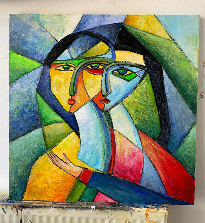 MERGING PERSONALITIES 32"x32"