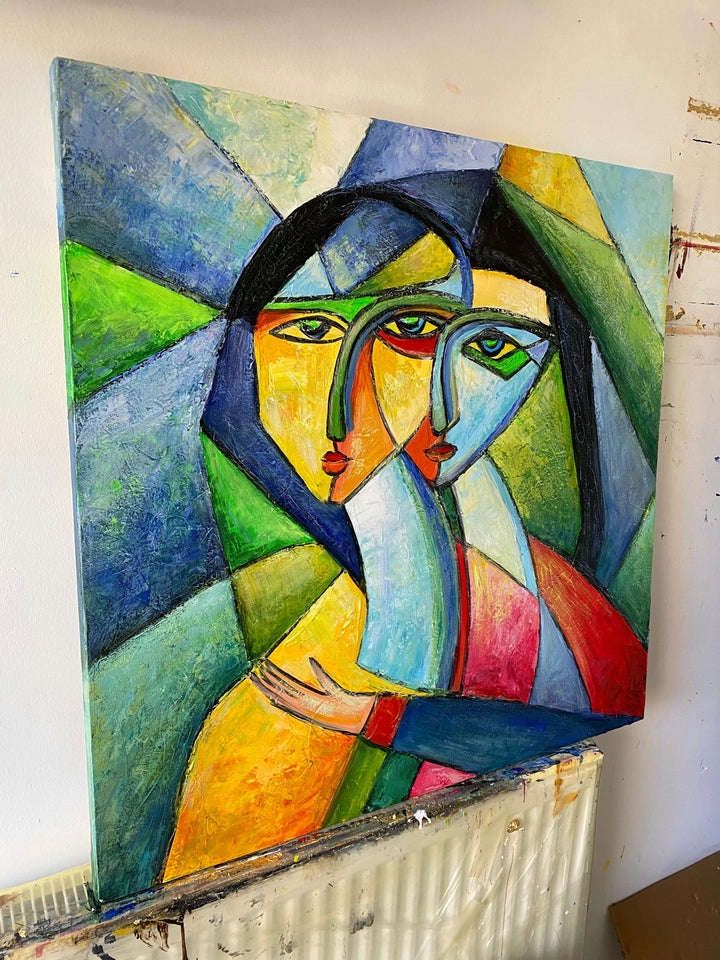 MERGING PERSONALITIES 32"x32"