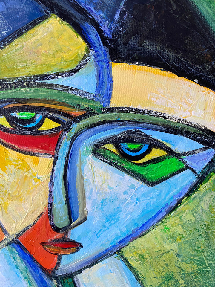 MERGING PERSONALITIES 32"x32"