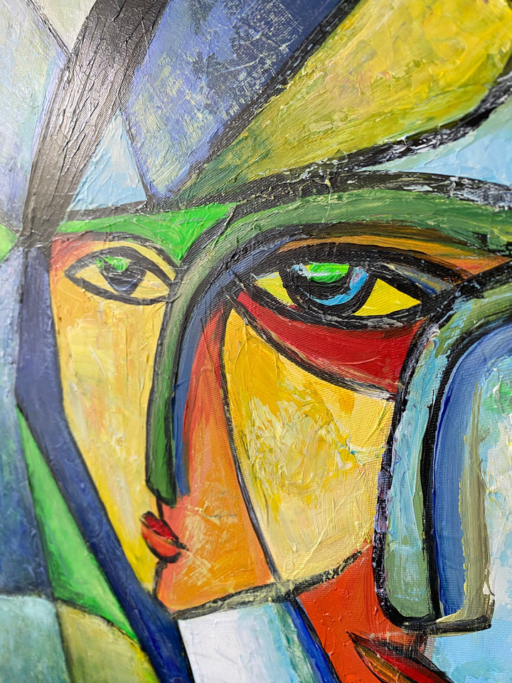 MERGING PERSONALITIES 32"x32"