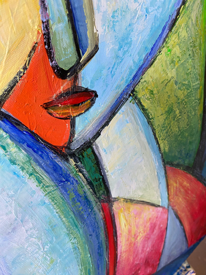 MERGING PERSONALITIES 32"x32"