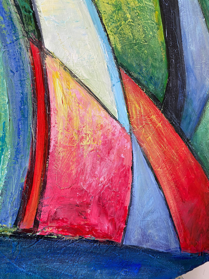 MERGING PERSONALITIES 32"x32"