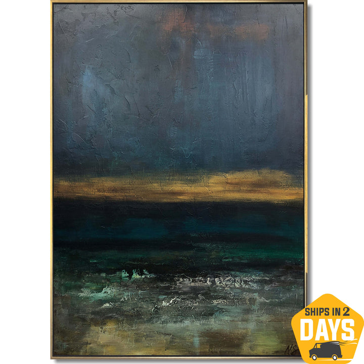 STORMY OCEAN 40"x30"