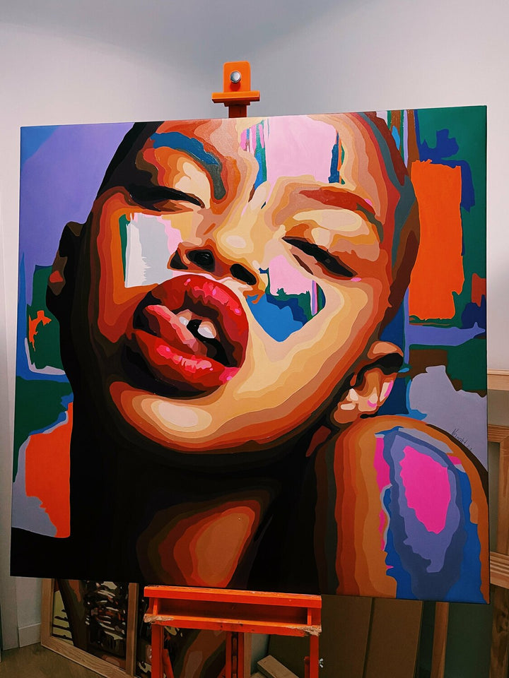 GIVE ME MORE 51.2"x51.2"