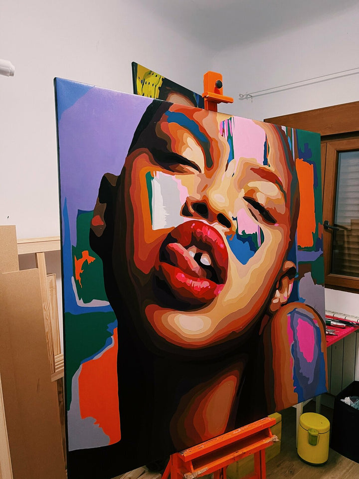 GIVE ME MORE 51.2"x51.2"