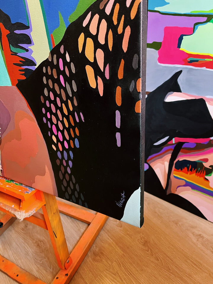 MEET ME ON THE DANCE FLOOR 43.3"x43.3"